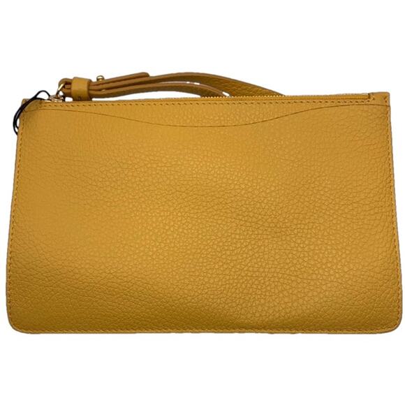 NWT CUYANA Turkey Mustard Wristlet - Picture 3 of 10